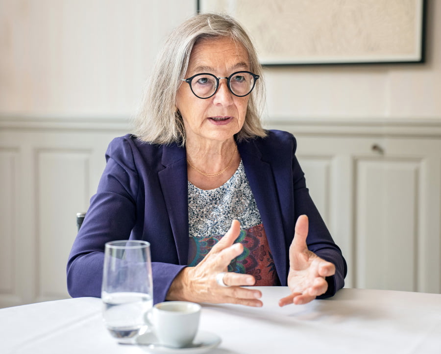 Yvonne Gilli im Diskursgespräch